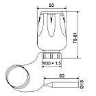 Термоголівка з виносним датчиком M30x1.5 Koer KR.1331 (KR2677), фото 2