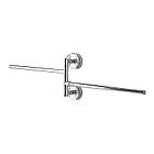 Тримач для рушників поворотний (2 планки) Zerix AFB-0112 (ZX5044), фото 2