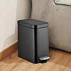 Відро для сміття з плавним закриванням прямокутне Mixxus Premium Quadro-TC0105 Black 5 л колір чорний, фото 10