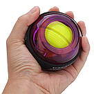 Гіроскопічний тренажер для кисті рук Powerball AD-2464, Колір рандом / Кистьовий еспандер / Гіроскопічний еспандер, фото 4