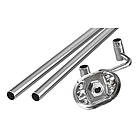 Тримач для рушників подвійний Zerix AFB-0109-1 (ZX5040), фото 3