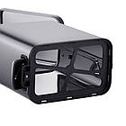 Відро для сміття з плавним закриванням прямокутне Mixxus Premium Quadro-TC0105 SS Color 5 л колір неірж, фото 2