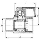 Кран "міні" 1/2" ГШБ Koer KR.401 (KR0156), фото 3
