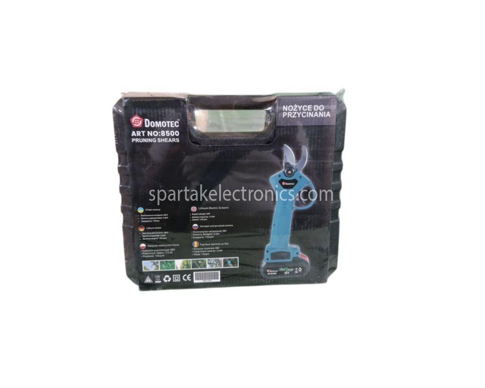 Електричний секатор 2.5 на 2 АКБ 68v Tools (10) ((Чорна валіза))