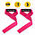 Лямки для станової тяги 4FIZJO Deadlift Straps Pink (P-5905973402293), фото 5