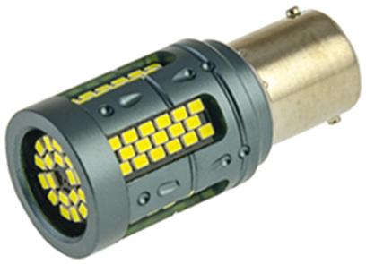 Світлодіодна LED лампа DriveX S25-082(2) Amber 8W 12-24V 1157/P21/5W BAY15D Ø15 мм