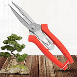 Садові ножиці секатор багатофункціональні для обрізки гілок, квітів, зелені та кущів, фото 3