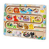 Дерев'яна дошка з магнітним сортером "Лабіринт" арт. C 66148, фото 2
