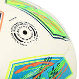 М`яч футбольний Joma Dinamic IV Білий-Салатовий (розмір 5) 401495-023-T5, фото 2