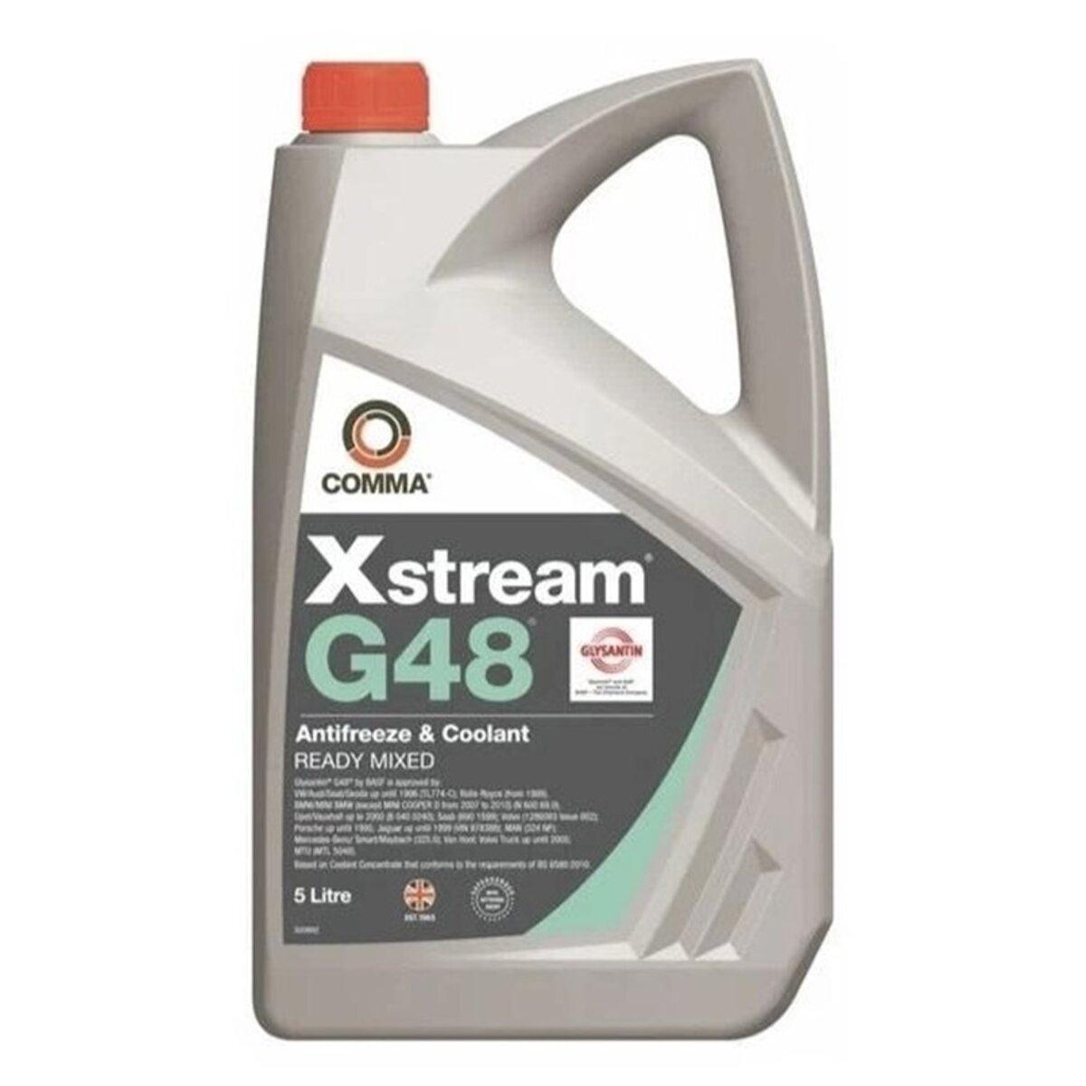 Антифриз Comma Xstream AF RTU G48 зелений готовий 5л, фото 1