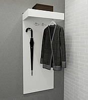 Вішалка.Вішалка настінна.Вішалка в передпокій.Вішалка настінна з полицею.