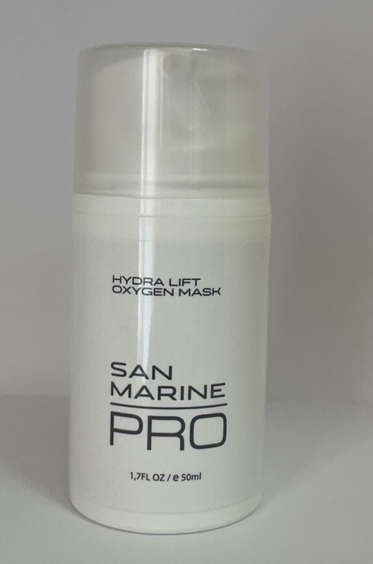 SanMarine Зволожуюча киснева маска Hydra lift oxygen mask 50 мл, фото 1