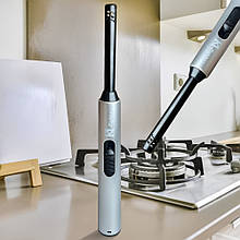 Кухонна запальничка K1 Lighter 23 см K1-8060-GP Срібний (AMN)