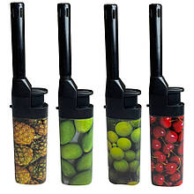 Кухонна запальничка для газової плити з принтом 14 см "Фрукт" (XK919-A) (AMN)