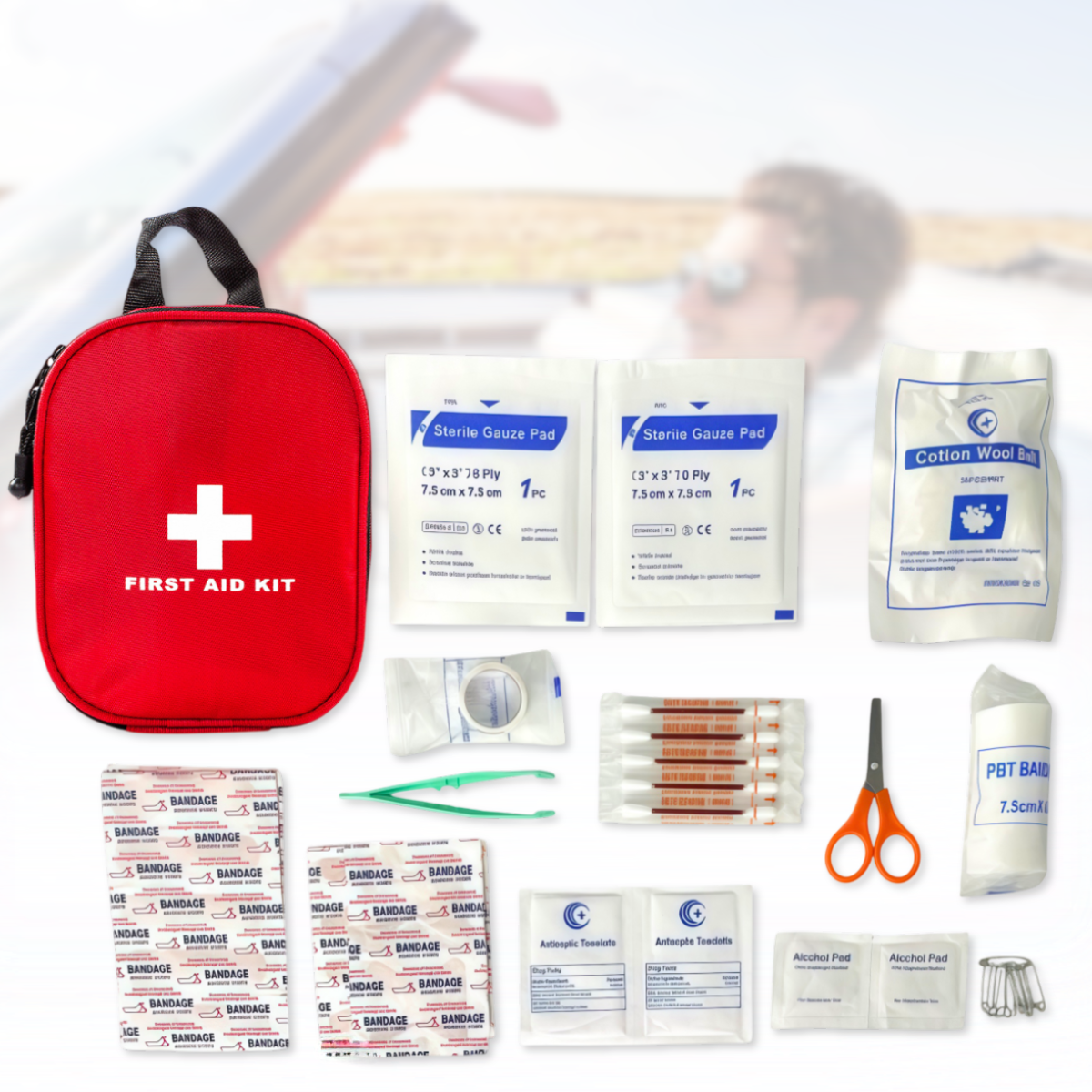 Аптечка-органайзер для автомобіля та подорожей, фото 1
