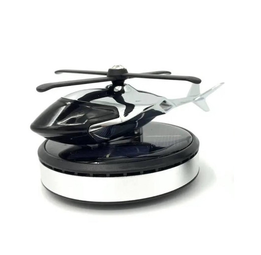 Ароматизатор автомобільний Вертоліт з каменем на сонячній батареї