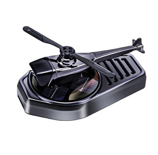 Ароматизатор автомобільний Вертоліт J4 на сонячній батареї, фото 1