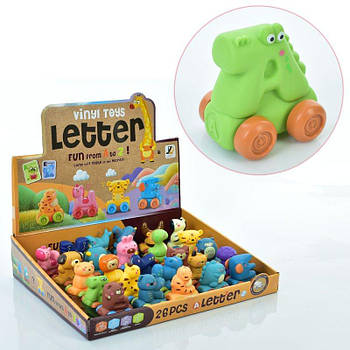 Іграшка м'які літери-тварини JZD-132 G-Rich