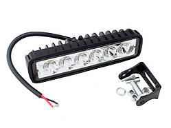 Світлодіодна фара 07T-18W/55/FLOOD 6 світлодіодів Epistar широкий промінь