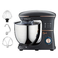 Планетарний міксер Sokany SK-05001 2000 Вт 8 л 6 швидкостей + імпульсний режим