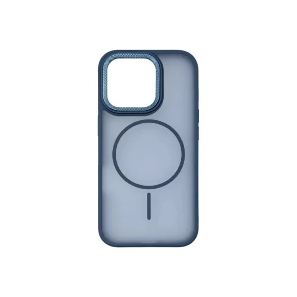 Чохол-накладка Infinity MagSafe Slim Corrugated Cover для iPhone 13 Pro Blue, фото 1