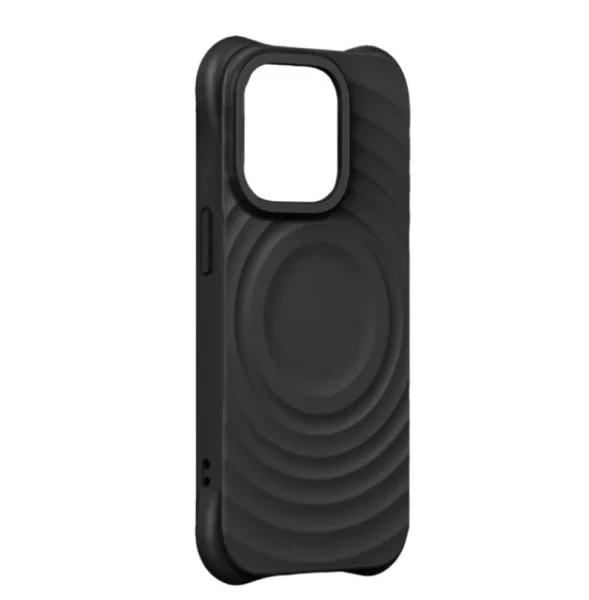 Чохол-накладка Infinity Silicon Orbit для iPhone 16 Pro Black, фото 1