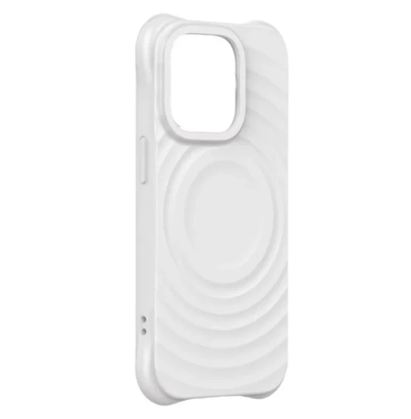 Чохол-накладка Infinity Silicon Orbit для iPhone 15 Pro Max White, фото 1