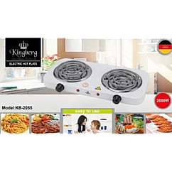 Електроплитка Kingberg KB-2055 2000 Вт захист від перегріву