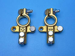 Клема АКБ латунна EURO 25 мм (пр-во Україна)