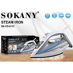 Електрична праска Sokany SK-YD-2117 2200 Вт 480 мл сухе та парове прасування