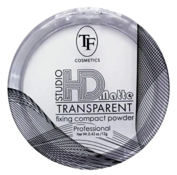 Прозора пудра для обличчя Triumph HD Matte Transparent fixing Compact Powder CTP-25 12 г, фото 1