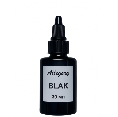 Краска для тату Allegory Black 30 мл, фото 1