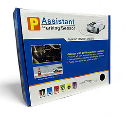 Паркувальна система парктронік 4 датчики чорний