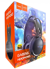 Навушники MDR HOCO W100 Ігрові чорні провідні