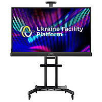 Інтерактивна панель Promethean ActivPanel Plus 10 Premium 55" OPS-M (i7/16/512/Windows) на стійці