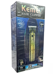 Професійний тример для стрижки волосся Kemei KM700B метал 1200mah