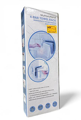 Сушарка для рушників вішалка органайзер для рушників настінна