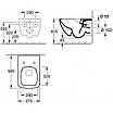 Унітаз підвісний Villeroy&Boch VERITY LINE з кришкою SlimSeat білий (4615RL01), фото 2
