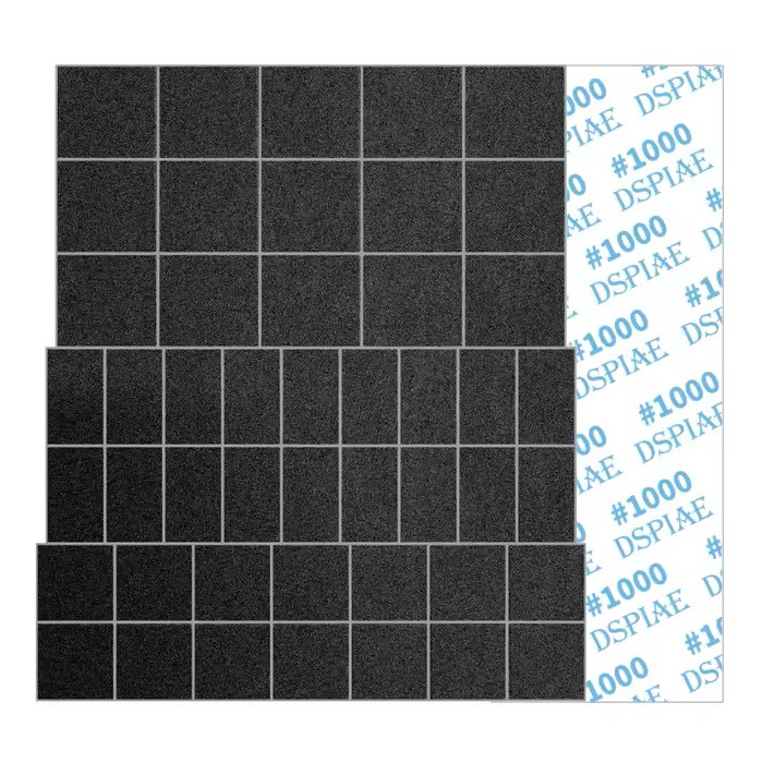 Шліфувальний папір DSPIAE MSP-ES10 #1000 70*80mm (5pcs) для шліфувального інструменту, фото 1
