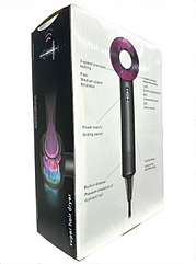 Фен для волосся Supersonic Hair Dryer 1600 Вт 5 насадок іонізація