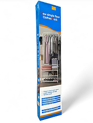 Вішалка для одягу 178х60х26см біла