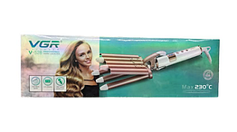 Плойка для завивки волосся VGR V-528 6 хвиль 18мм