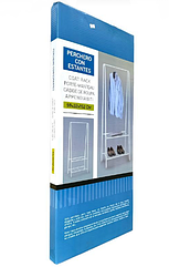 Вішалка для одягу 60х33х152 см біла