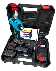 Електричний секатор Pruning Shears 24V до 30 мм 2 акумулятори 1300мАг