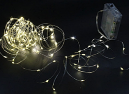 Світлова гірлянда 100 ламп тепий білий 100LED Warm White