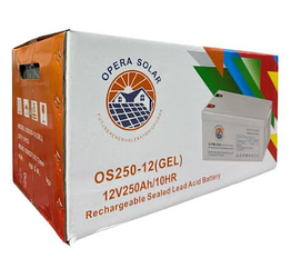 Гелевий акумулятор Opera Solar OS250-12 12V 250Ah 81кг
