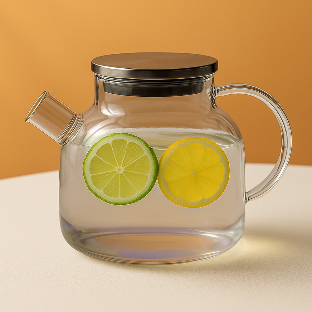 Чайник заварник із пружинним фільтром IrisBrew, жаростійке скло, 1,0 л