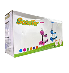 Дитячий самокат з ручкою Scooter with Handle PG9018