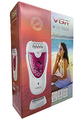 Епілятор VGR V-722 5 Вт 3 насадки