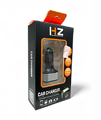 Автомобільний зарядний пристрій USB CAR HC1 9001 2.1A вольтметр